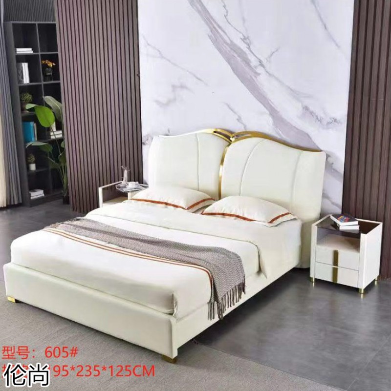 倫尚輕奢極簡大床