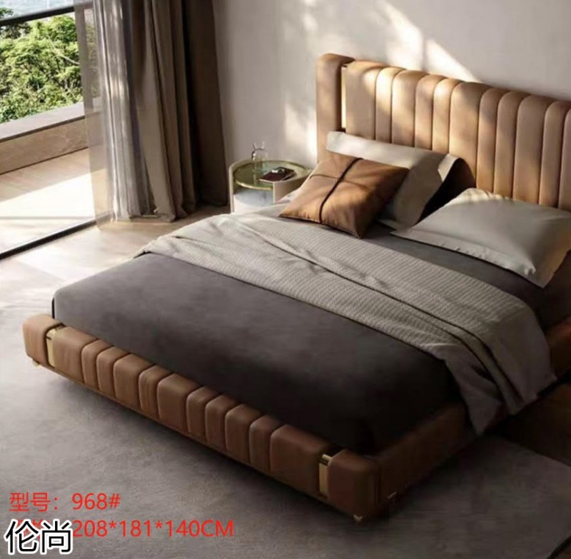 倫尚輕奢極簡大床