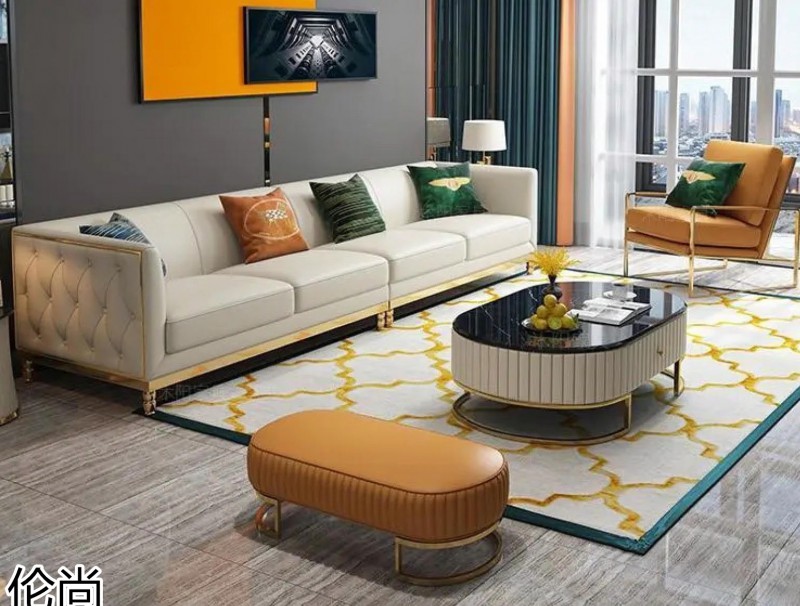 倫尚輕奢極簡沙發