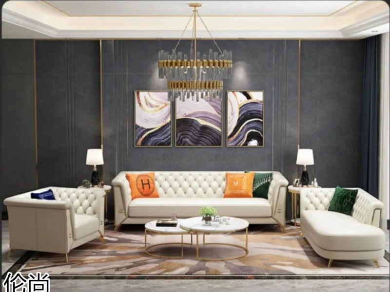 倫尚輕奢極簡沙發