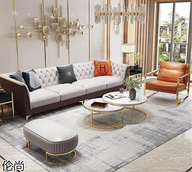 倫尚輕奢極簡沙發