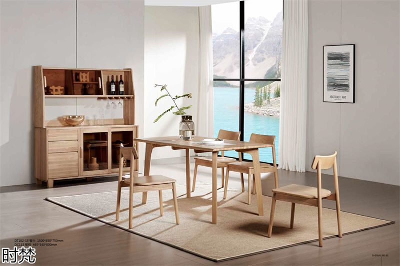 時梵家居·日式原木風北美白蠟木家具