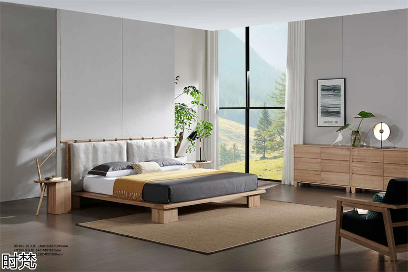 時梵家居·日式原木風北美白蠟木家具