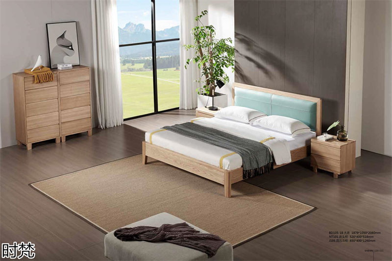 時梵家居·日式原木風北美白蠟木家具