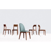 盛唐盛景·慕格意式簡奢南美胡桃木M8101餐椅、M8102餐椅、M8103餐椅