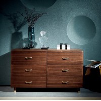 盛唐盛景·慕格意式簡(jiǎn)奢南美胡桃木M7403六斗柜
