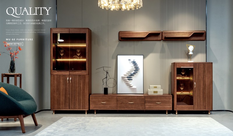 M6302-1地柜、M6302-3地柜（矮柜）、M8301酒柜、M6302-4掛板