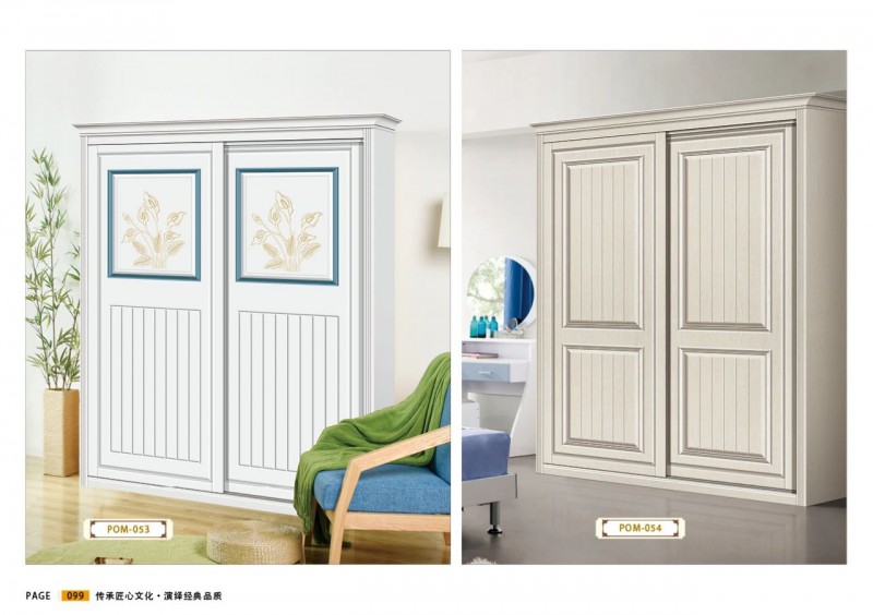 江西贛州威瑪e家全屋定制衣柜門系列