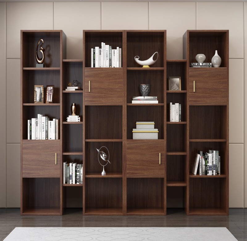 木匠空間現(xiàn)代簡(jiǎn)約實(shí)木書架