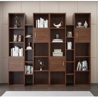 木匠空間現代簡約實木書架