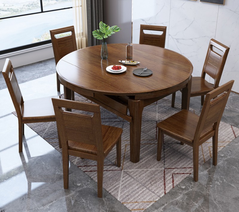 木匠空間現代簡約實木跳臺CZ05#、餐椅CY02#