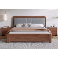 木匠空間現代簡約實木床C12#