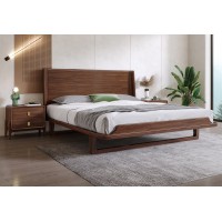 木匠空間現代簡約實木床C36#