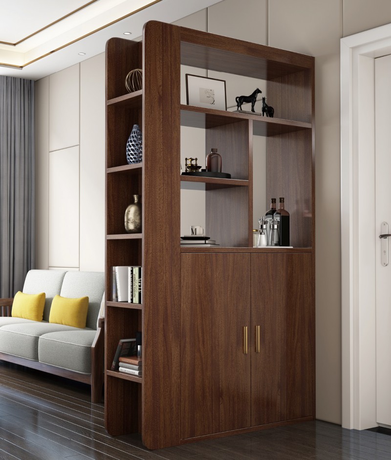 木匠空間現代簡約實木間廳柜