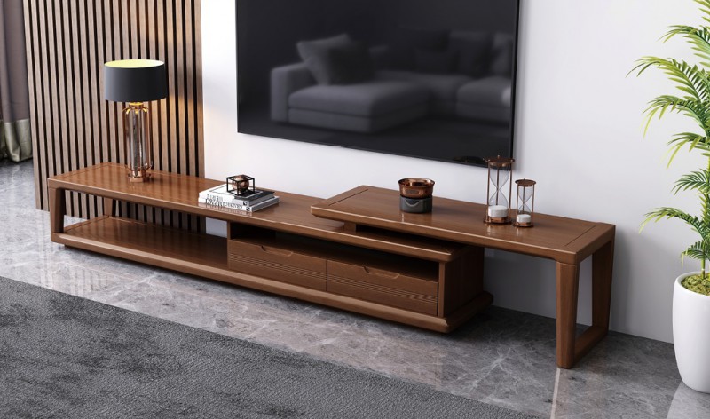 木匠空間現代簡約實木電視柜DS01#