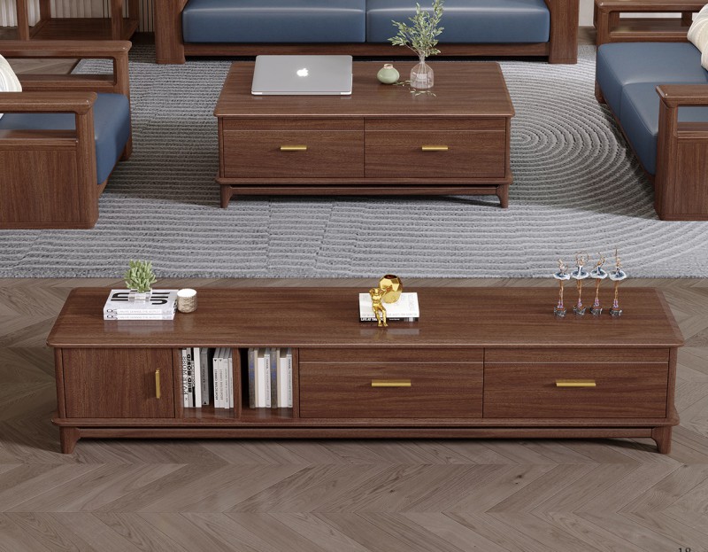 木匠空間現(xiàn)代簡(jiǎn)約實(shí)木電視柜DS06#