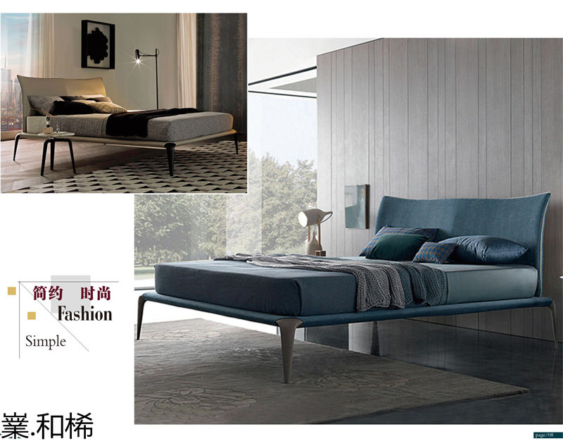 嶪.和桸 意式極簡風格軟床