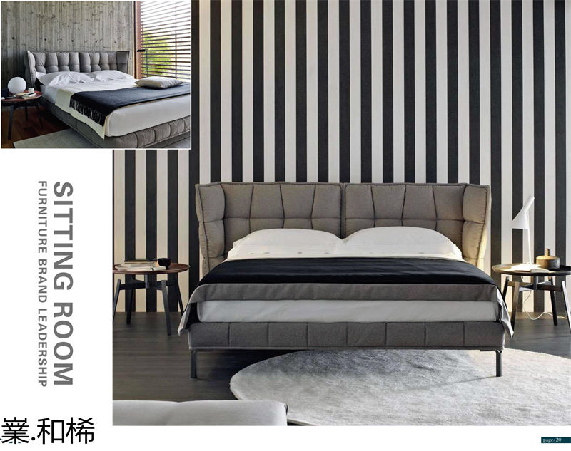 嶪.和桸 意式極簡風格軟床