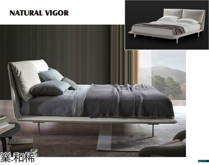 嶪.和桸 意式極簡風格軟床