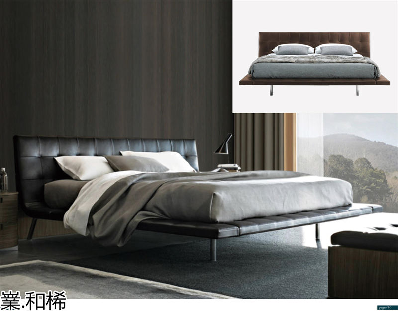 嶪.和桸 意式極簡風格軟床