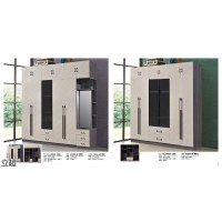 南康立超實木生態板衣柜，江西推拉板式成品衣柜，藝格、德藝智作品牌衣柜生產廠家