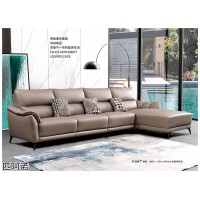 匹阿諾時尚極簡、意式輕奢、現代北歐頭層牛皮,仿真納帕真皮,皮感科技布沙發生產廠家