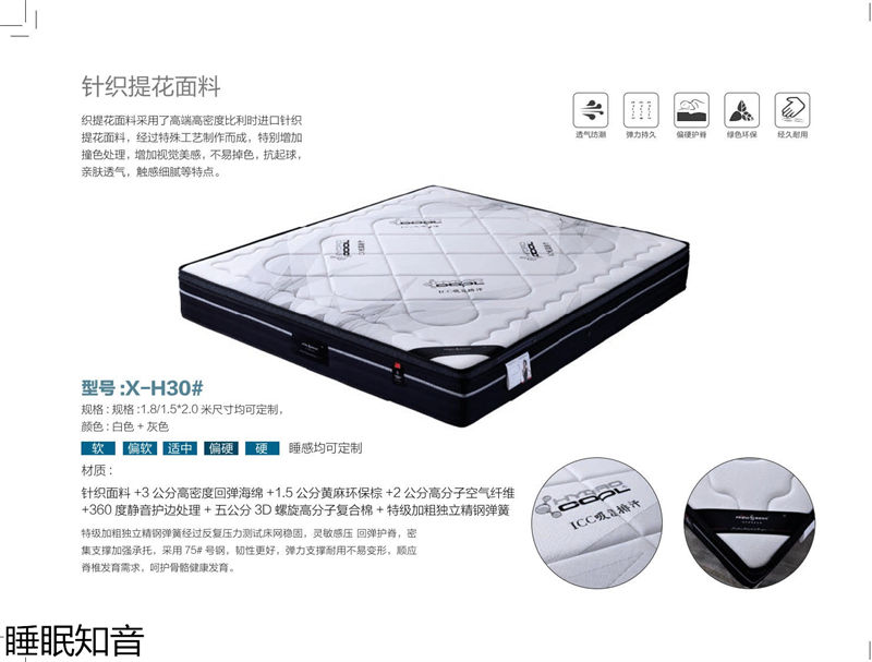 睡眠知音床墊