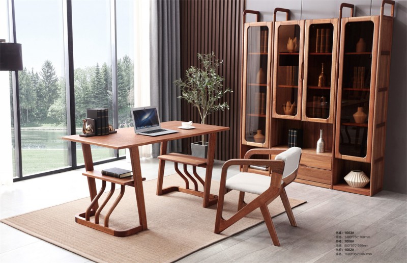 書桌1003#、書椅1006#、書柜1002#
