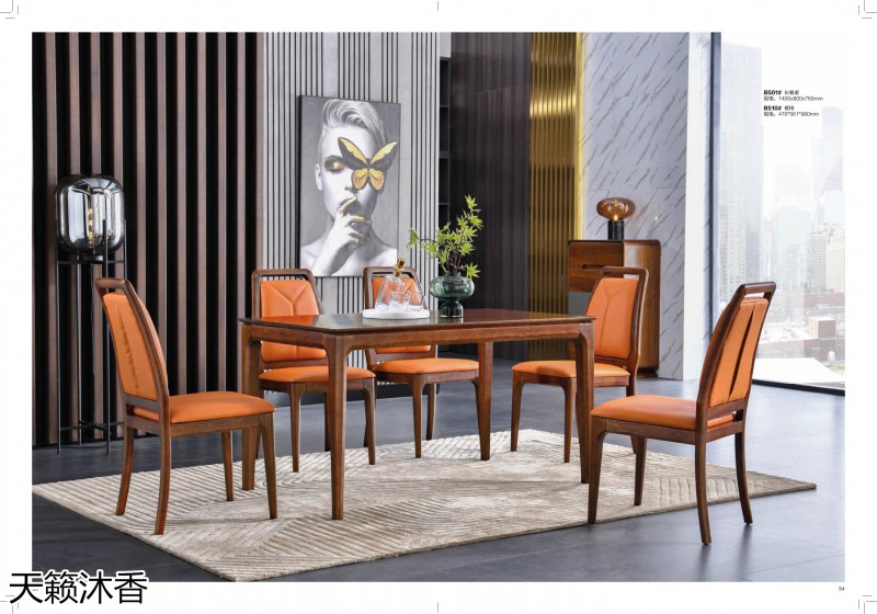 世紀豪軒·天籟沐香 初見系列現代極簡風格櫻桃木家具