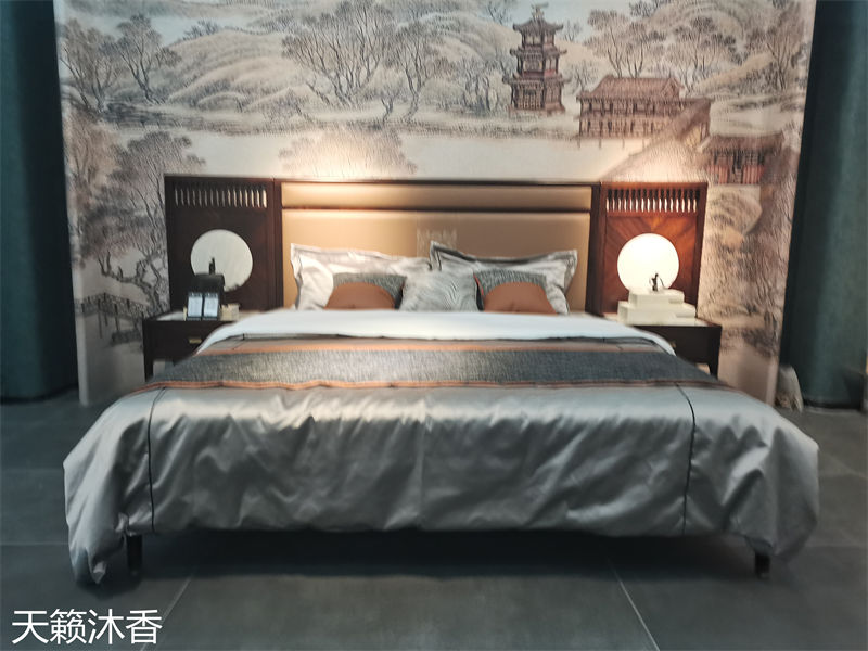 世紀(jì)豪軒&middot;天籟沐香 蘭亭韻-悅系列時(shí)尚輕奢新中式風(fēng)格愛(ài)里古夷蘇木家具展廳實(shí)拍