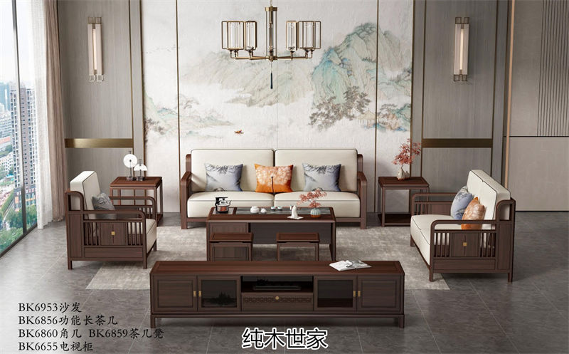 純木世家·御木之尚 現(xiàn)代新中式風(fēng)格非洲紫檀木家具