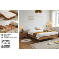 櫻桃木家具，南康北歐侘寂風家具，江西北美櫻桃木套房招商，南唐沐語家具生產廠家