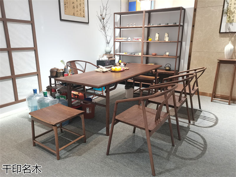 千印名木北美黑胡桃木家具