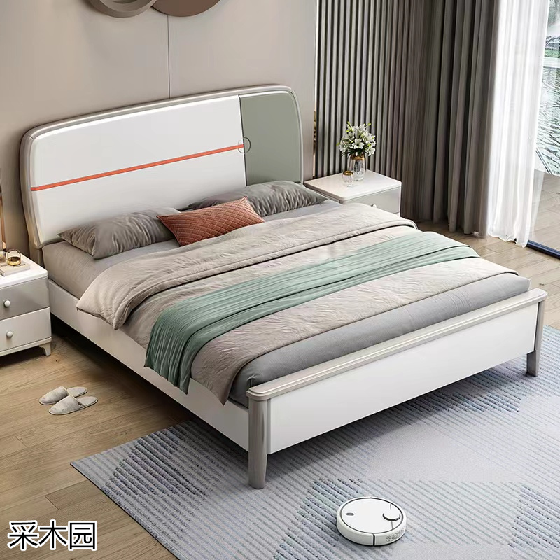 采木園實(shí)木床