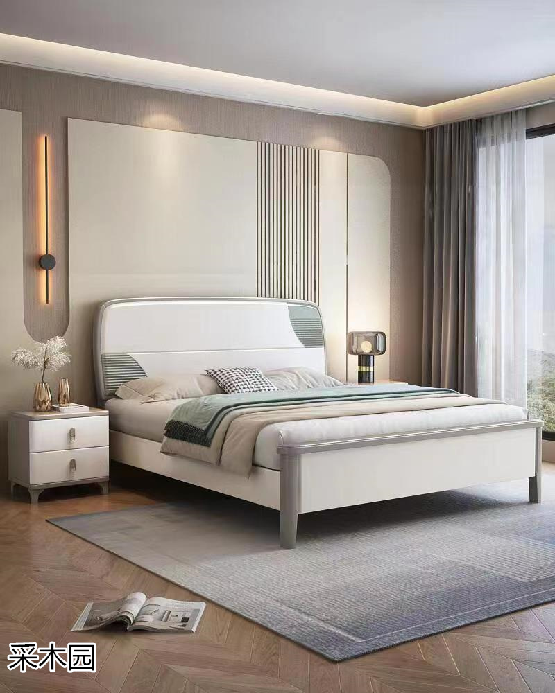 采木園實(shí)木床