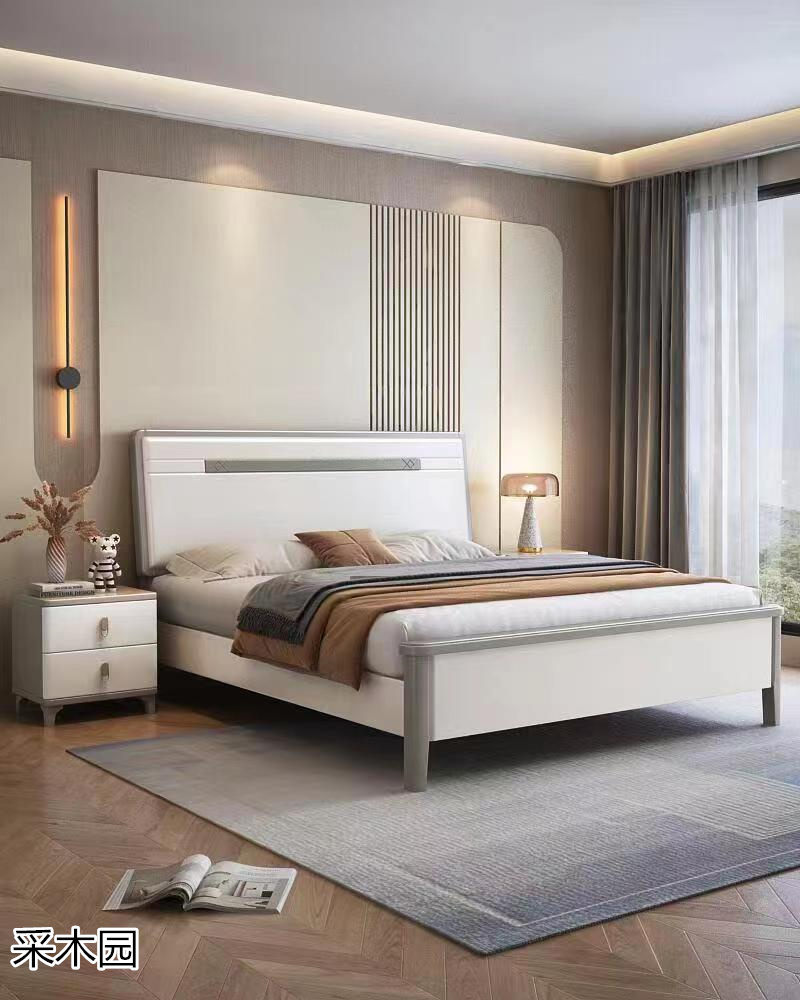 采木園實(shí)木床