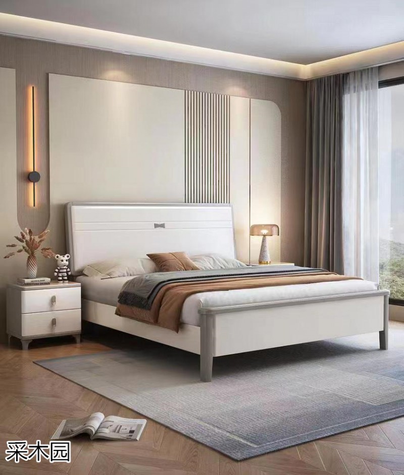 采木園實(shí)木床