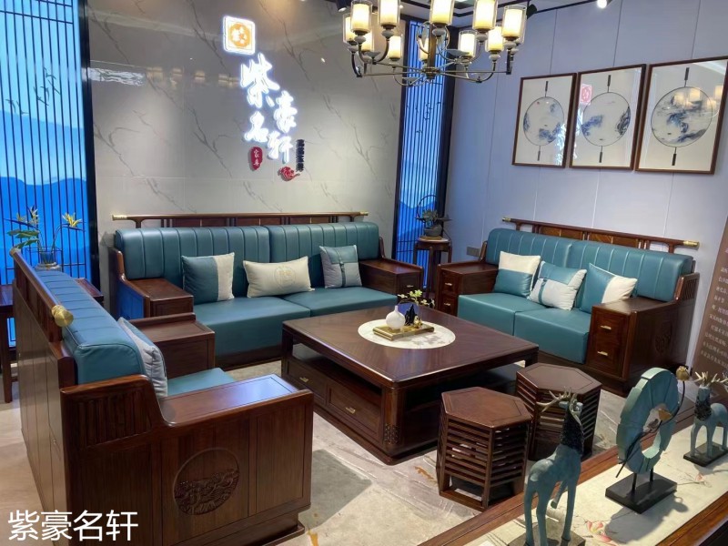 紫豪名軒家具&ldquo;素章&rdquo;新中式紅翅木家具