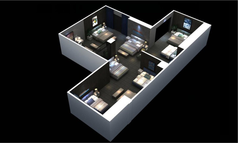 艾匠部分加盟專賣店效果圖