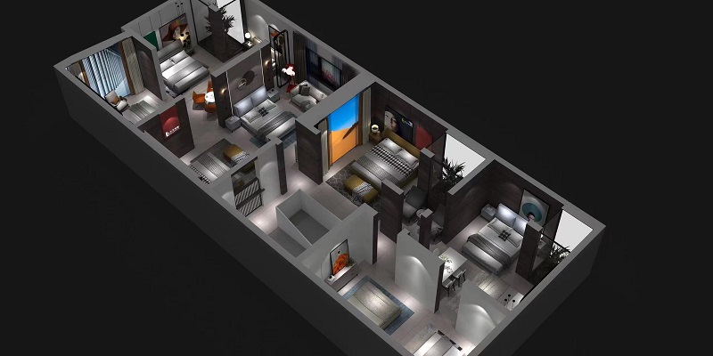 布可詩意現代極簡軟體家具