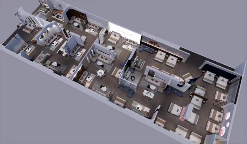 布可詩意現代極簡軟體家具