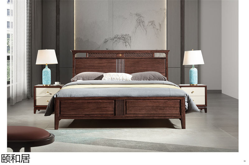 頤和居&middot;東方簡奢 新中式烏金木家具