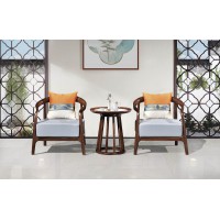 華軒新中式烏金木休閑椅216#、休閑幾290#