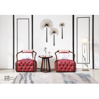 華軒新中式烏金木休閑椅330#、休閑幾290#