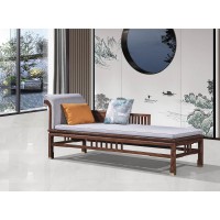 華軒新中式烏金木貴妃沙發(fā)308#