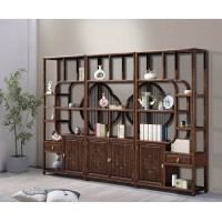 華軒新中式烏金木博古架（左中右）396#