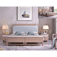 雅菲林新中式輕奢白蠟?zāi)敬?201#（軟靠）、床頭柜2201#