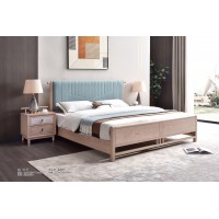 雅菲林新中式輕奢白蠟?zāi)敬?203#、床頭柜2201#