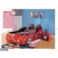 熙家毅家具，網(wǎng)紅兒童汽車床，南康卡通童趣兒童床，江西ABS外殼汽車床外貿(mào)出口廠家