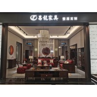 新中式全屋定制，廣東烏金木家具招商，新中式風格烏金木整屋定制，昌龍家具生產廠家